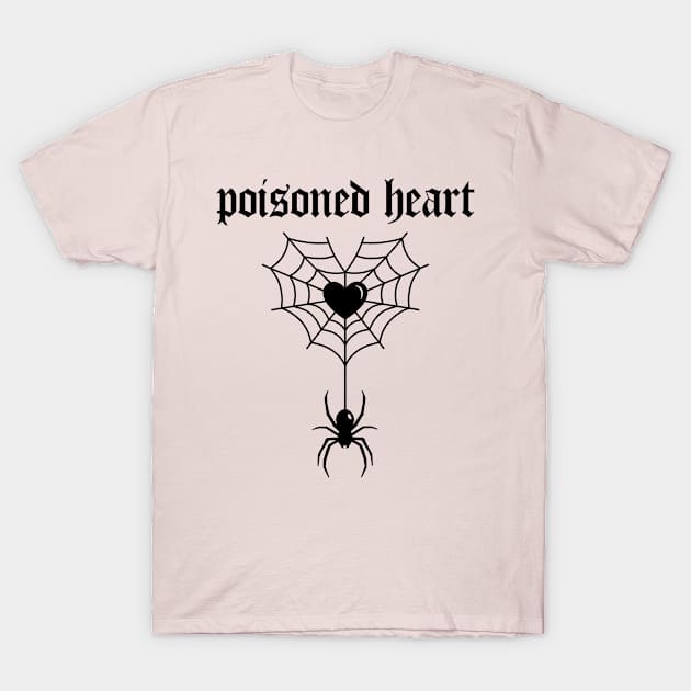 Poisoned heart into web T-Shirt by Smurnov